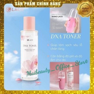 Nước hoa hồng Laco toner DNA cá hồi cân bằng độ ẩm tặng kèm máy phun sương nano 150ml