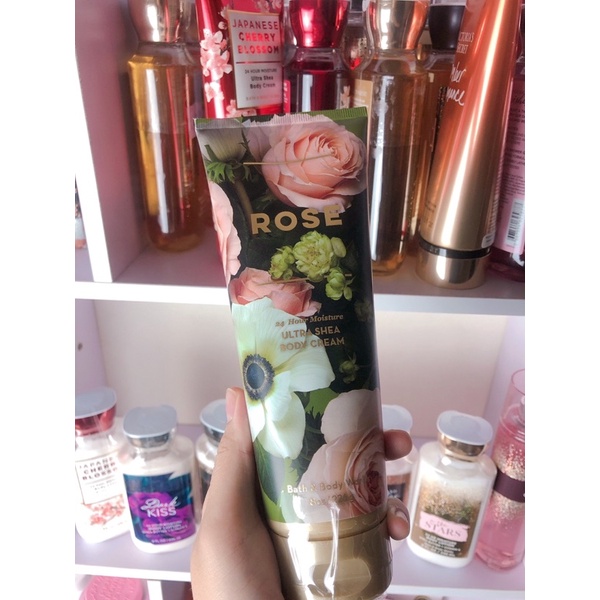BỘ SẢN PHẨM ROSE- BATH BODY WORKS XỊT THƠM, DƯỠNG THỂ, SỮA TẮM
