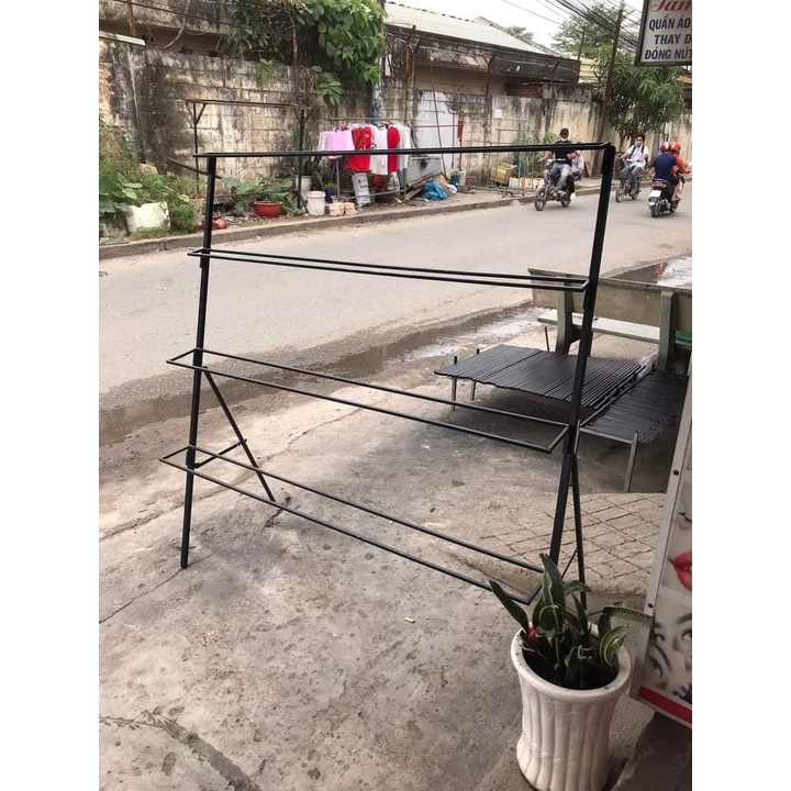 Chi giao Hoa Toc HCM Kệ trưng bày hoa sáp hoa giấy  4 tầng 1m5