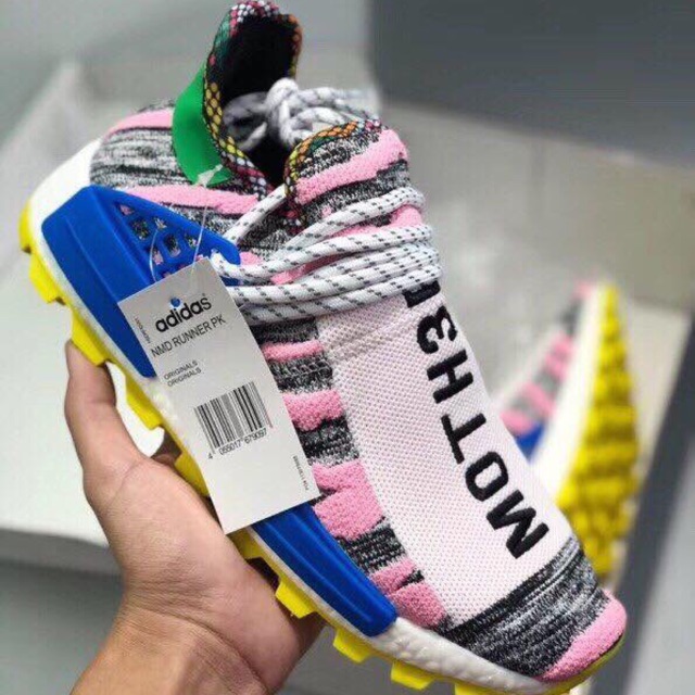 GIÀY ADIDAS HUMAN RACE PHA MÀU MỚI NHẤT [ FULL BOX + TẶNG MÓC KHOÁ ]