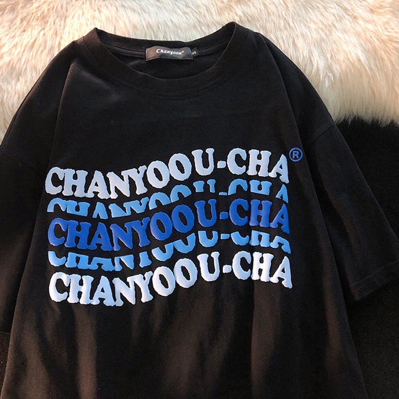 NRVP Áo Thun Nữ Tay Ngắn In Hình Phong Cách Hàn Quốc Thời Trang Mùa Hè 2022