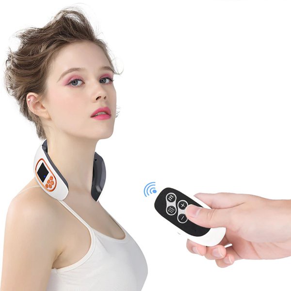 Máy Massage Cổ, Vai Gáy 3D Xung Điện Cao Cấp, Giảm Đau Vai Gáy [Giao Hàng Miễn Phí]