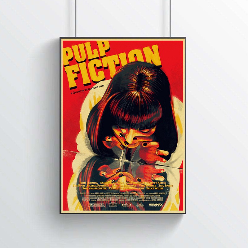 Poster Treo Tường In Hình Nhân Vật Phim Bill / Djakin Tarantino