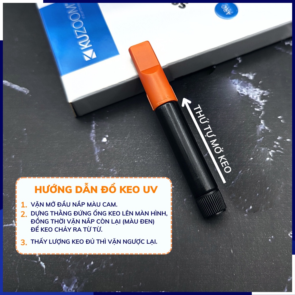 Kính cường lực oneplus 7 pro op 7t pro PR UV trong suốt keo lỏng chính hãng kuzoom chống vân tay nhạy huỳnh tân store