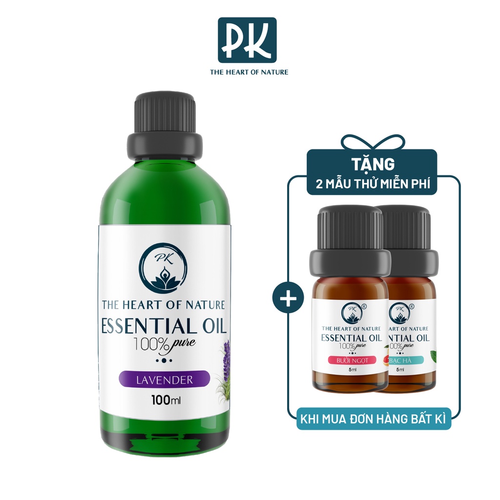Tinh Dầu Oải Hương PK - Dung tích 100ml - Cao Cấp Nhập Khẩu, Thiên Nhiên Nguyên Chất