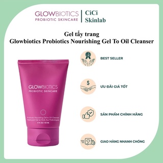 Gel tẩy trang Glowbiotics Probiotics Nourishing Gel To Oil Cleanser