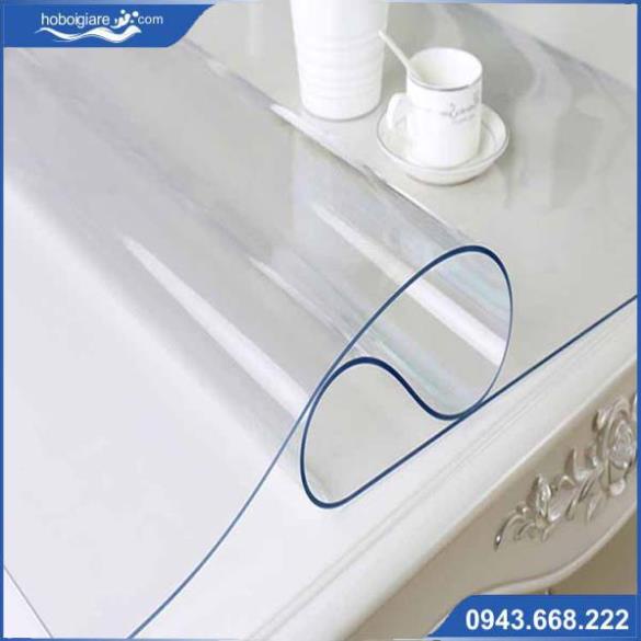 Tấm nhựa dẻo PVC, tấm kính dẻo trong suốt, tấm nhựa PVC, tấm nhựa trong trải bàn trang trí