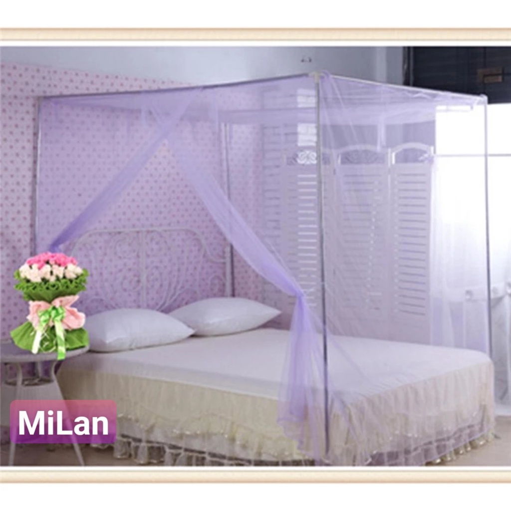 Mùng Ngủ Tuyn Bông Đẹp Cao Cấp Sang Trọng Kich Thước Phòng Lớn