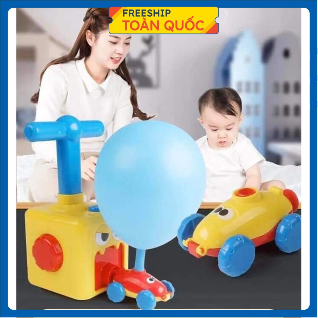 Xe đua phản lực khí cầu - đồ chơi thông minh cho bé