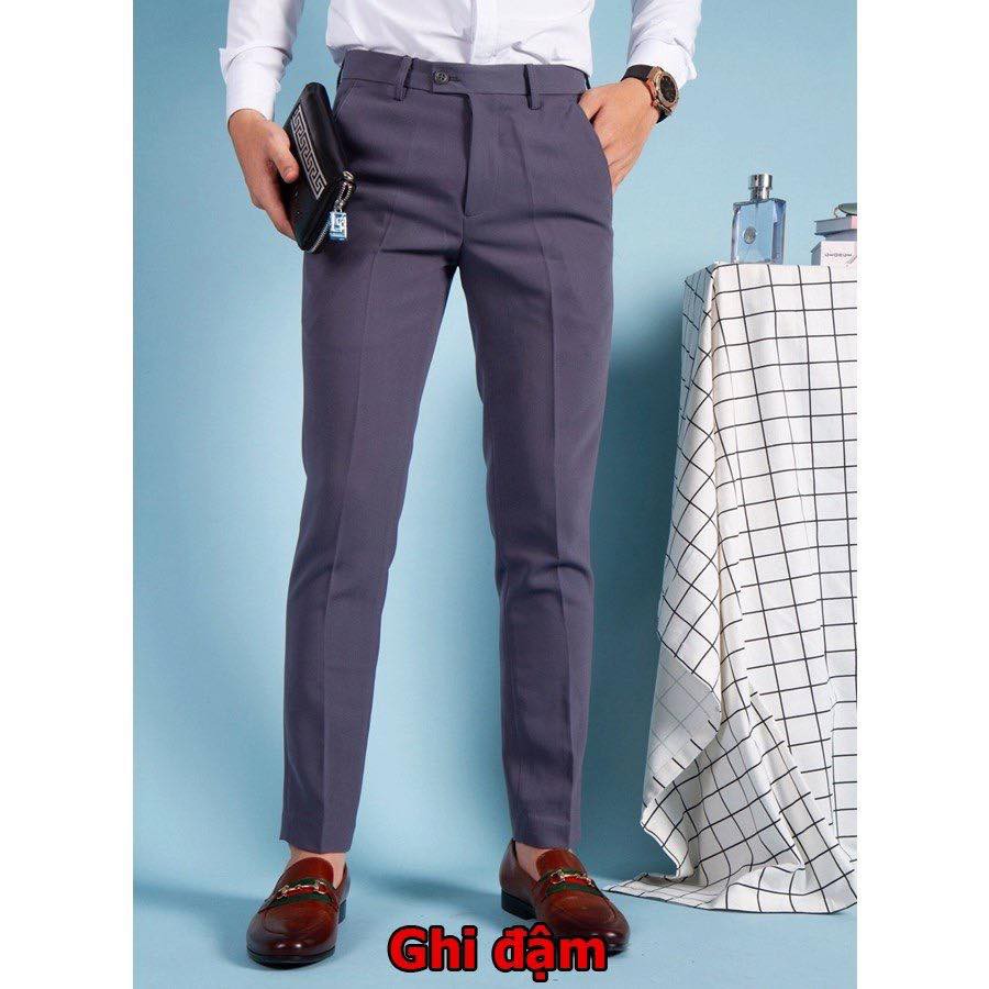 (XẢ HÀNG) QUẦN ÂU  NAM VẢI TUYẾT MƯA CO GIÃN KHÔNG NHĂN KHÔNG XÙ KHÔNG BAI MÀU. | BigBuy360 - bigbuy360.vn