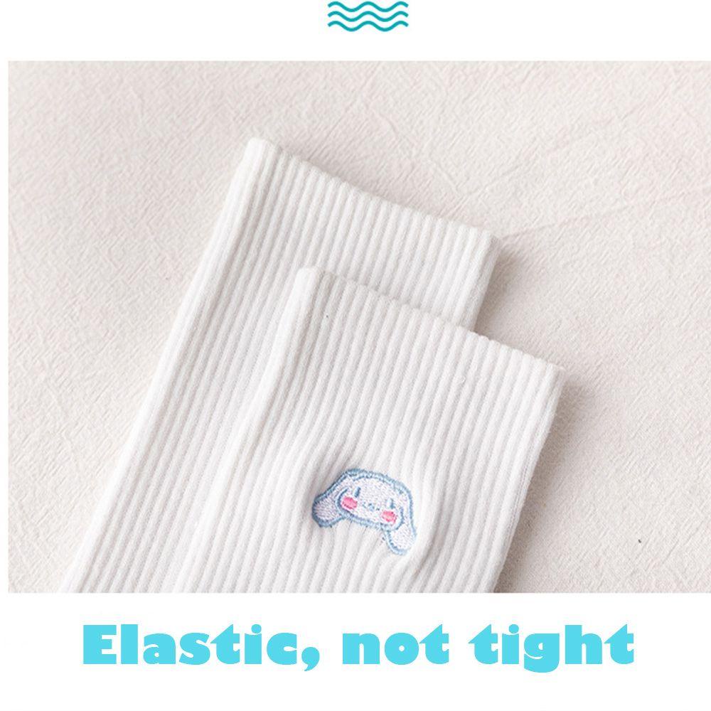 Đôi Vớ Cotton HọA TiếT Thêu HìNh Dễ Thương ThờI Trang Cho Nữ