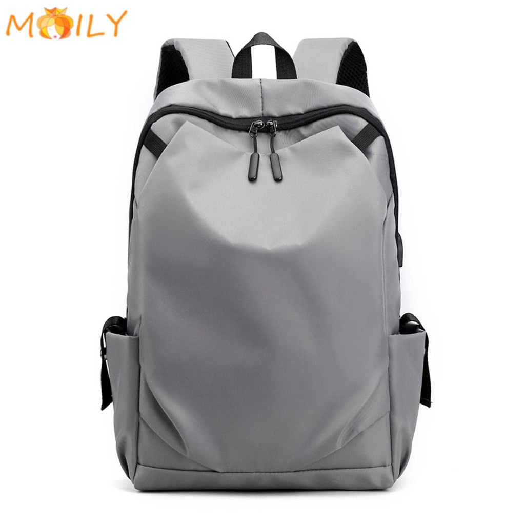 MOILY Men Boys Laptop Backpack 14 inch USB charging School Bag Travel New Waterproof Fashion Large/Multicolor