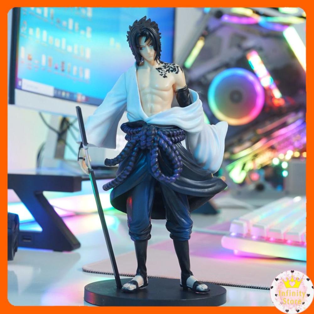 MÔ HÌNH SASUKE ẤN MANTRA 25CM INFINY DECOR