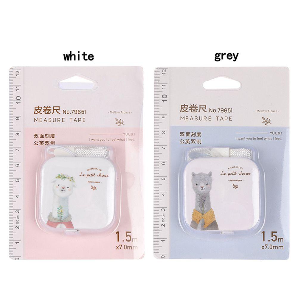 LANSEL Thước Dây Hình Lạc Đà Alpaca Dễ Thương Sáng Tạo Có Thể Thu Gọn Cho Bé