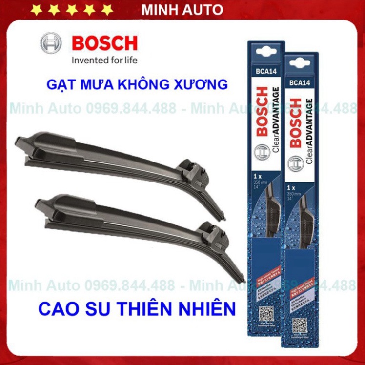 Gạt Mưa 🚗FREESHIP🚗 Gạt Mưa Gạt Mưa Bosch F1 Không Xương, Cao Su Tự Nhiên