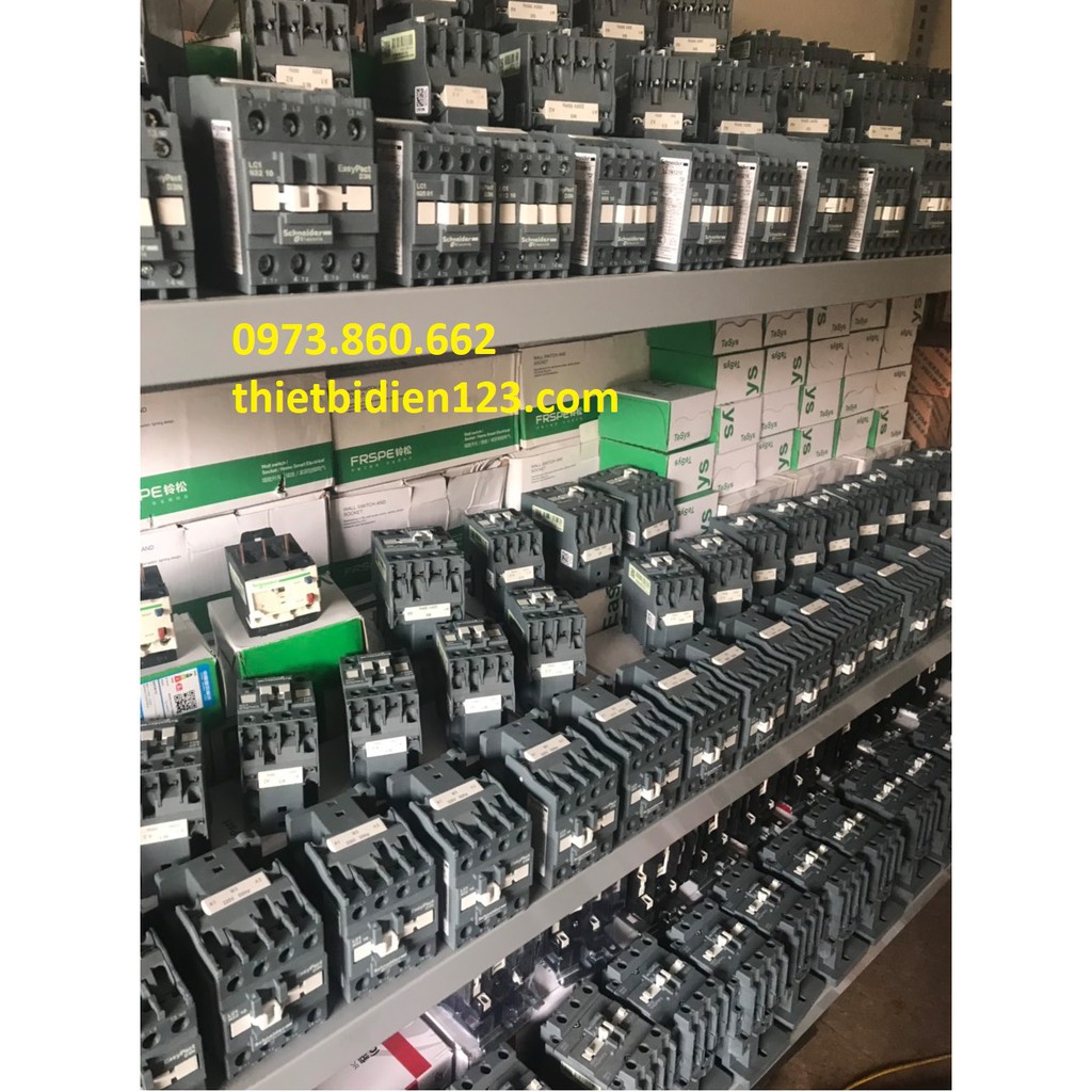 contactor schneider 25a LC1N2510 - khởi động từ schneider chính hãng 25A - 220vac, 24vac