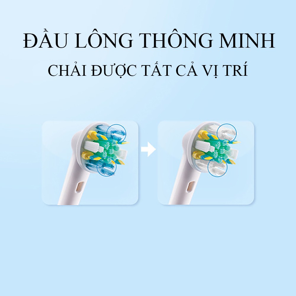 [Hàng Chính Hãng] Bàn chải điện Oral-B, bàn chải đánh răng điện, bảo hành 2 năm, lỗi đổi mới trong 7 ngày đầu nhận hàng