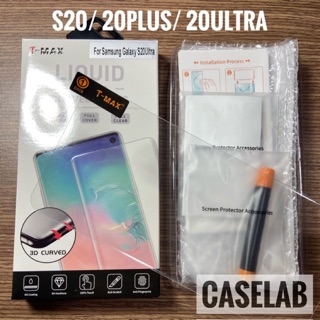 [Nhận vân tay] Cường lực UV T-Max cho Note20ultra/ Note10plus/ S20pus/ S21Ultra/ S10/ S10Plus/ S8/ S9