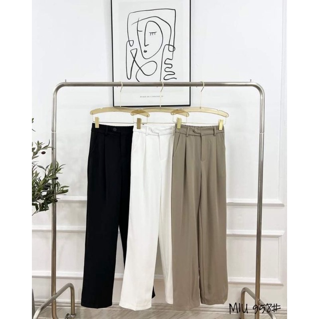 Quần vải cạp chun sau hàng QCL1