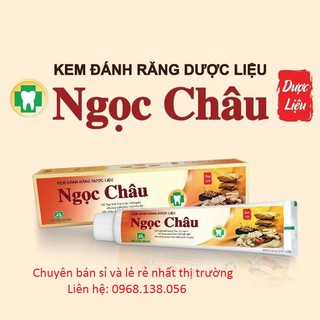 Kem đánh răng dược liệu Ngọc châu 100g