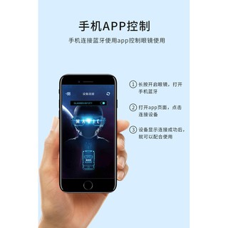 kính mắt đèn LED ( kết nối bluetooth điện thoại)