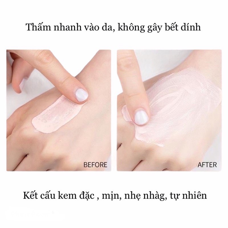 Kem Nền Che Khuyết Điểm Image Kiềm Dầu ,Kháng Nước, Dưỡng Ẩm Mịn Nhẹ ( TĂNG KÈM Bông Tán)