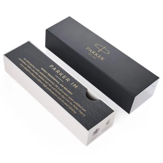 [Tặng kèm 1 ruột] Bút bi cao cấp Parker IM Đ-Black GT TB4-1975638 (Hàng Nhập Khẩu)