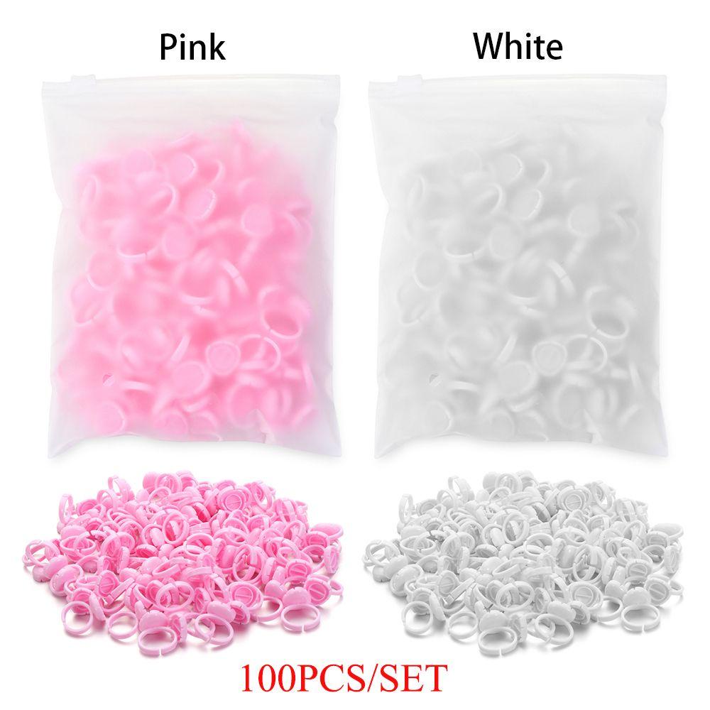 Set 100 Giá Đỡ Lông Mi Giả Dễ Sử Dụng Tiện Lợi Dành Cho Người Hâm Mộ Xăm Hình