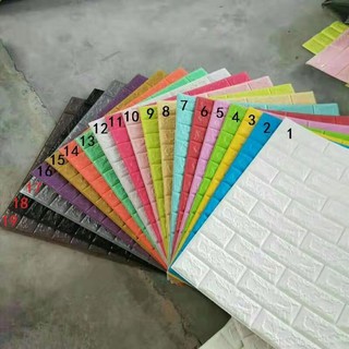 Xốp Dán Tường 3D Khổ 70x77CM Chống Ẩm Giá Rẻ XR112