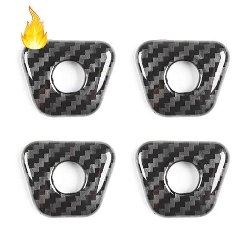 Set 4 Ốp Trang Trí Nút Bấm Cửa Xe Hơi BMW 5 Series G30 2018-2022