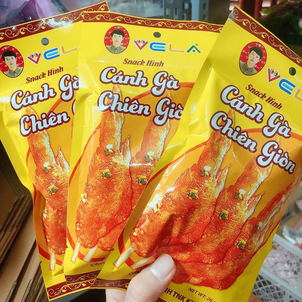 Bim bim cánh gà chiên giòn gói 25g