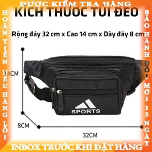 Túi Đeo Hông, Balo Đeo Ngang Bụng, Bao Tử Nam Nữ Mini Đi Chơi Du Lịch Phượt Chống Thấm Nước Tiện Dụng amnguyen