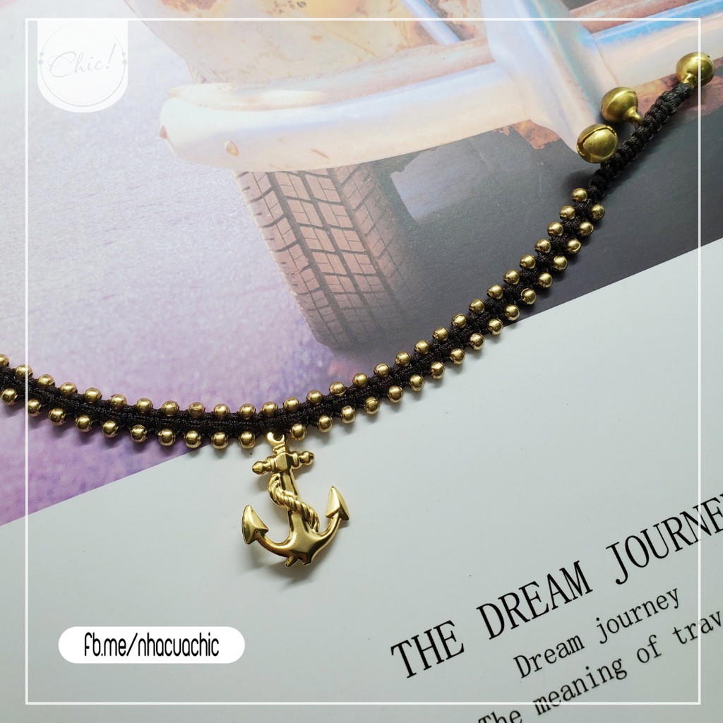 Eirlys Anklet - Lắc chân Boho loại mỏ neo