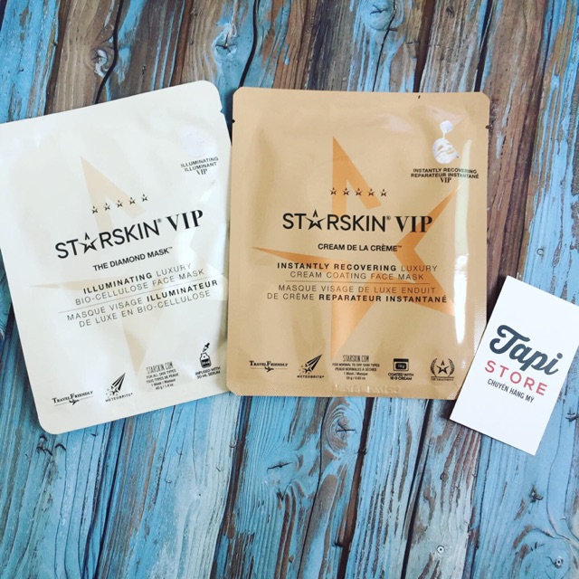 Set 2 mặt nạ Starskin Mask