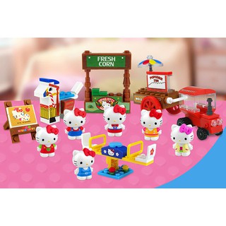 1 Quả Trứng Đồ Chơi Lắp Ráp Hello Kitty
