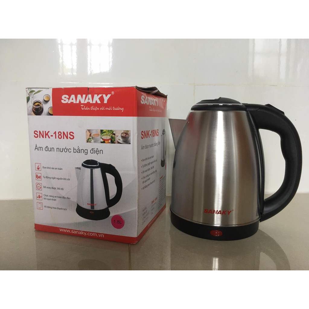ẤM ĐUN SIÊU TỐC SANAKY 1.8 LÍT SNK-18NS