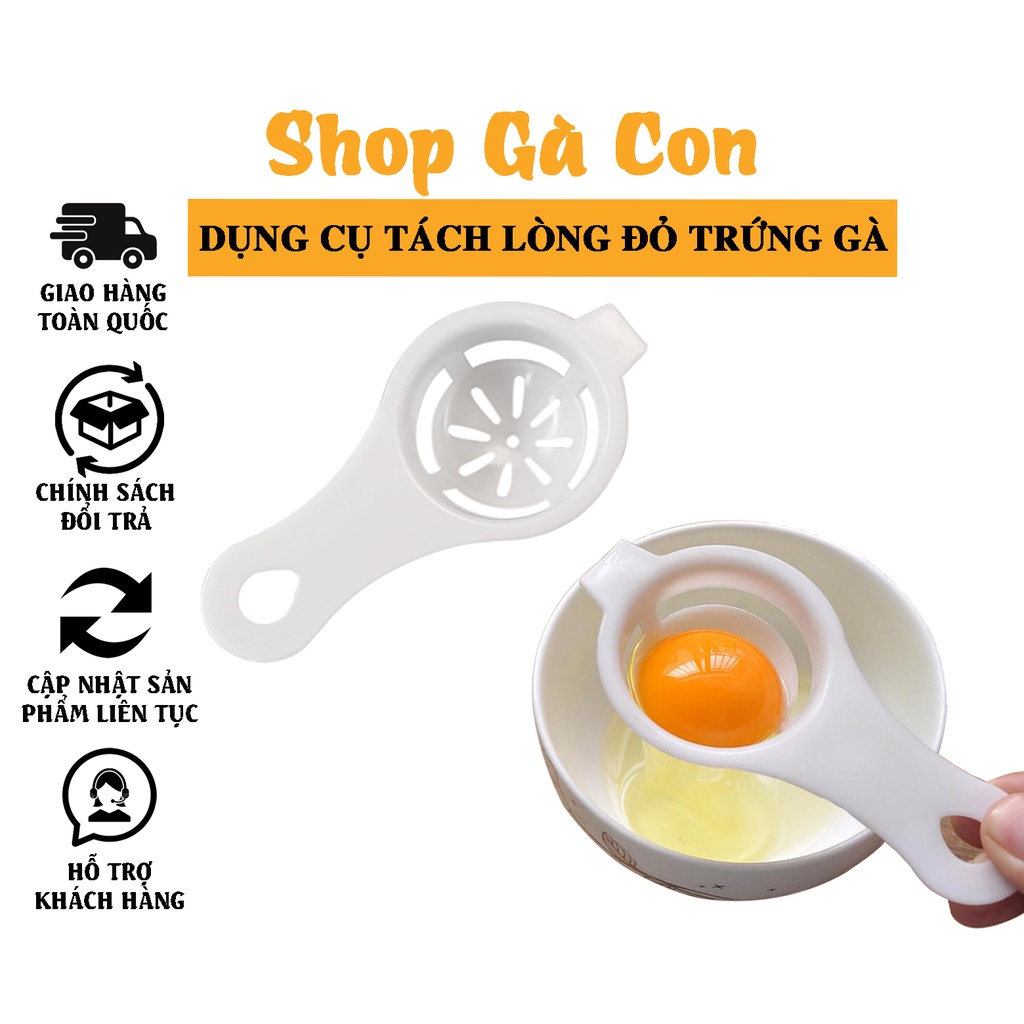 Dụng Cụ Tách Lòng Đỏ Trứng Gà