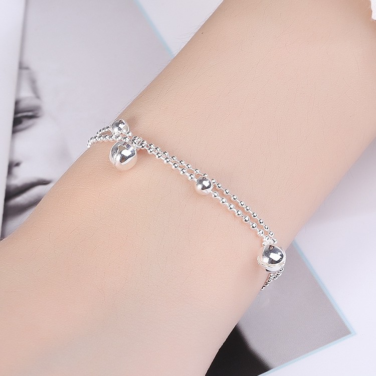 10 designs S925 Silver Bracelet Girls' Accessories Simple Exquisite Bracelet Snowflake Bracelet Multi-Style Design Bracelet Gelang wanita