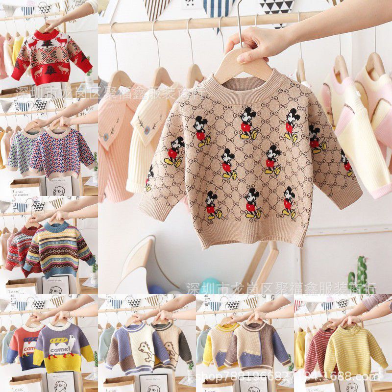 Áo Len Lông Thỏ Quảng Châu Cho Bé