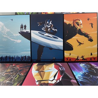 Tranh Canvas Avenger Có Khung Composite