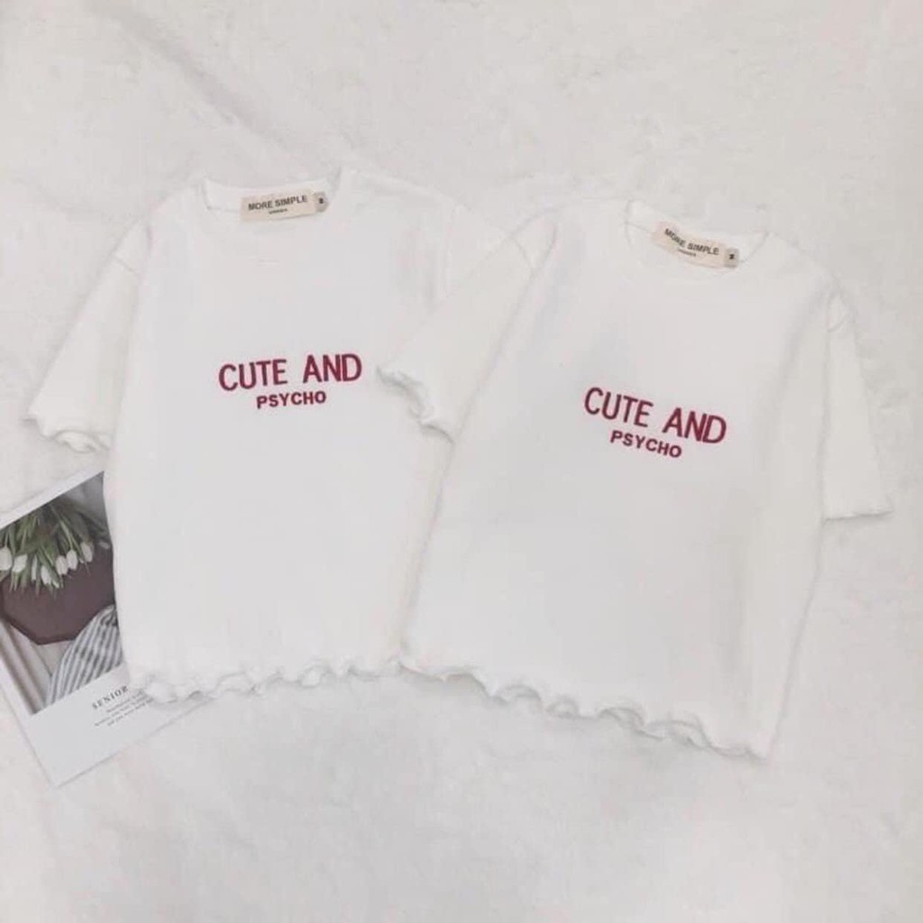 [Mã WASTUP giảm 10% tối đa 30K đơn 99K] Áo CROPTOP CUTE AND | BigBuy360 - bigbuy360.vn