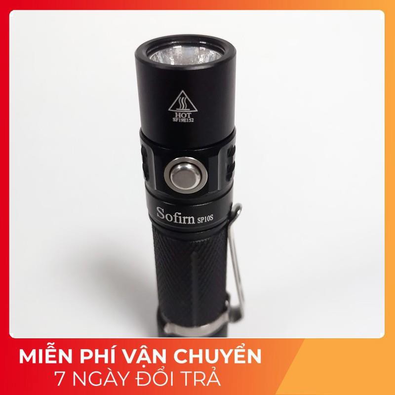 [HÀNG NHẬP KHẨU] Đèn pin và đèn sạc mini SOFIRN SP10S độ sáng 800 lumen chiếu xa 92m sử dụng pin AA/14500