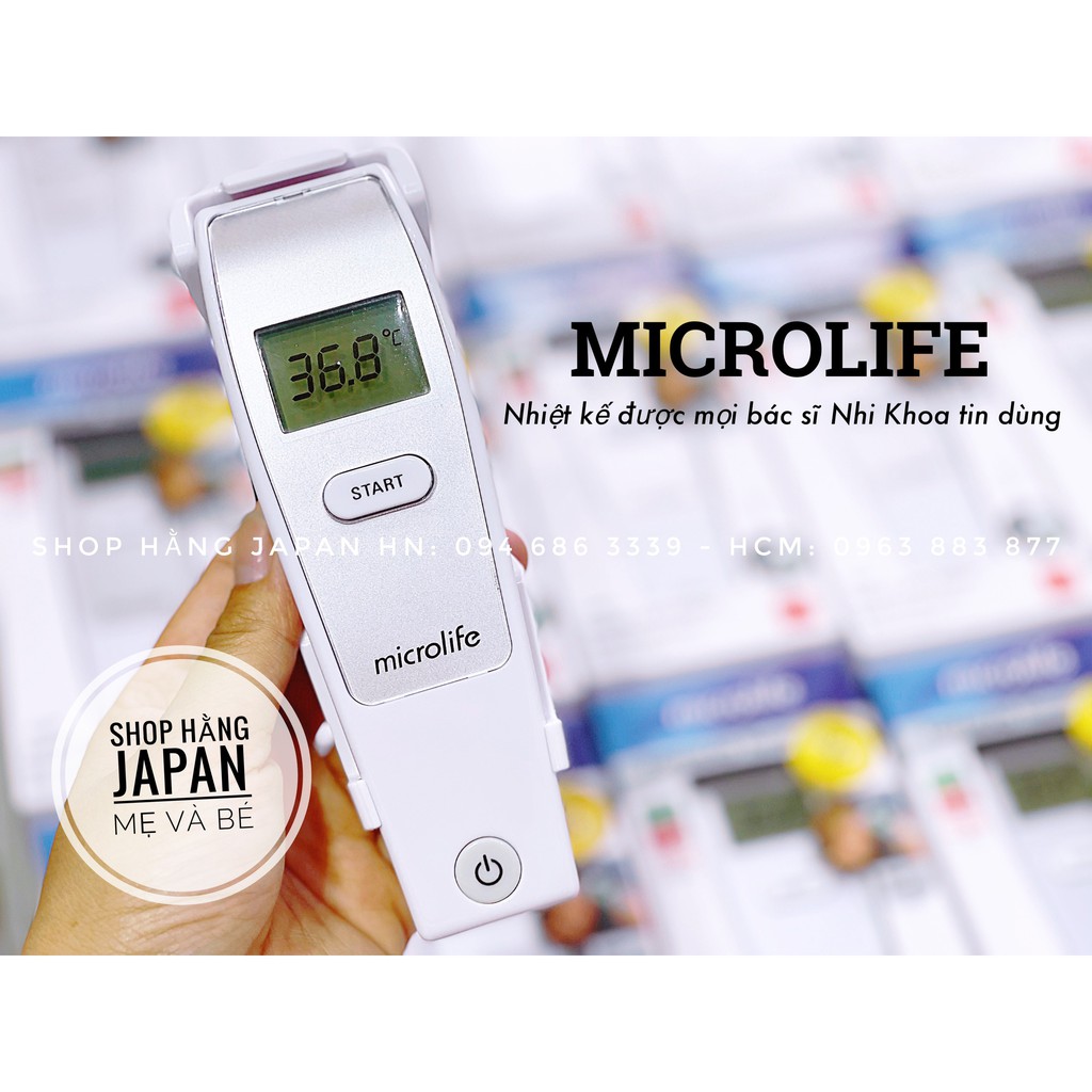 Nhiệt Kế Điện Tử Hồng Ngoại Đo Trán Microlife FR1MF1