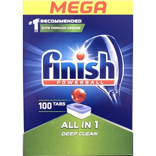 Viên rửa bát finish all-in-1 100 viên. tặng 4 viên finish nhật