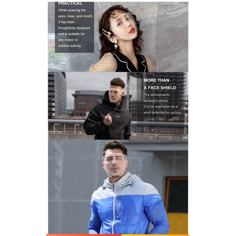 ❌cải tiến mới nhất 2021❌ kính bảo vệ mắt đa năng chống bụi chống dịch nước bọt TUYỆT ĐỐI AN TOÀN Face shield | BigBuy360 - bigbuy360.vn