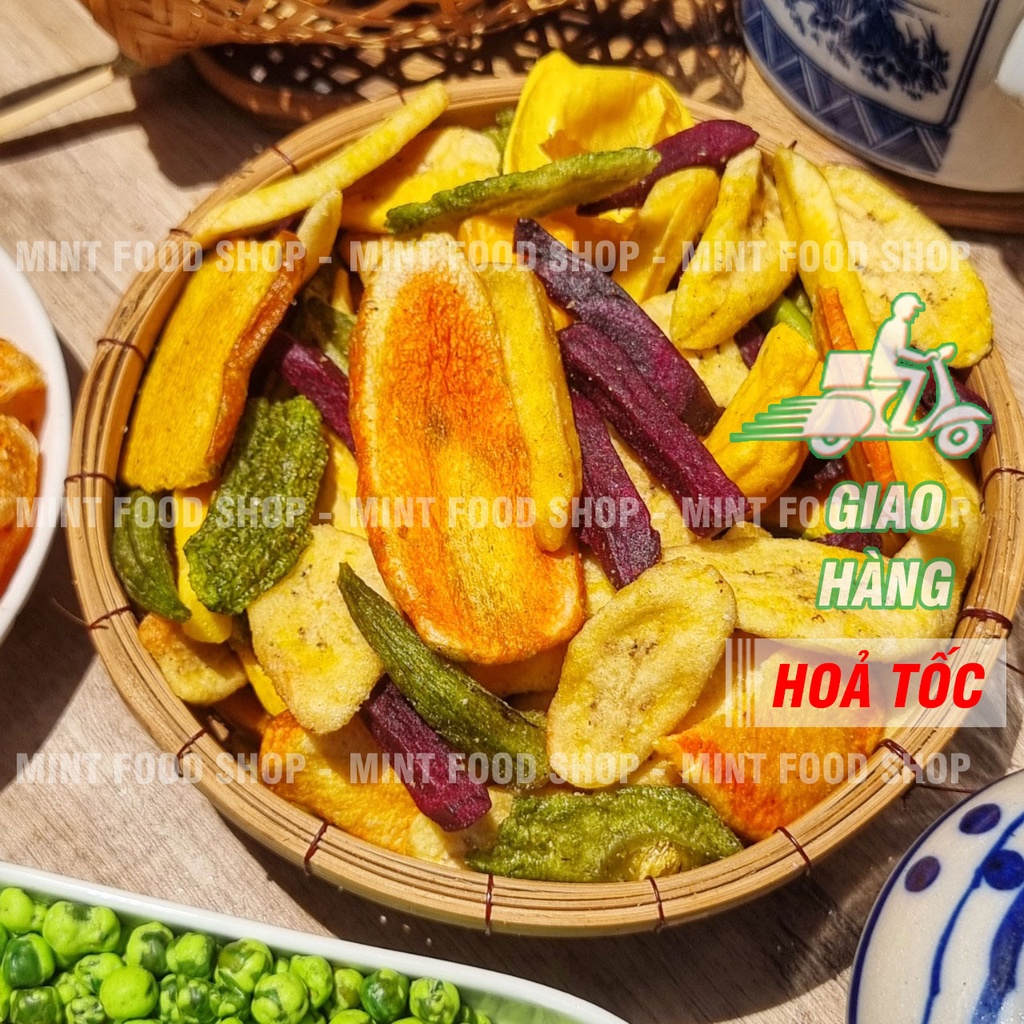 Rau Củ Quả Sấy Thập Cẩm - Túi 500gr
