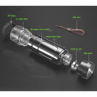 Bình Giữ Nhiệt thủy tinh 520ml