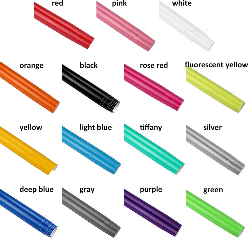 Miếng Dán Đề Can Vinyl Sợi carbon Sáng Bóng Chống Nước 10/30x100cm Chống Thấm Nước Cho Xe Hơi Xe Máy Xe Tải