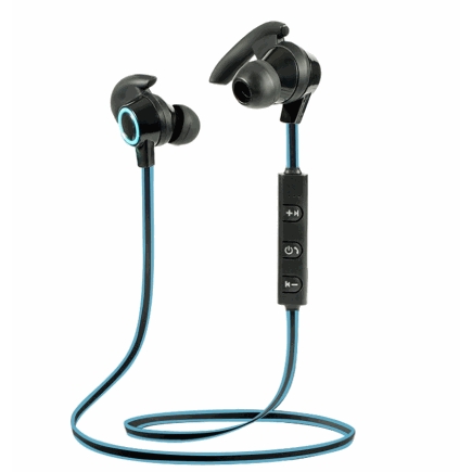 【YUKV】Bluetooth Small Horn Sports Bluetooth Headset Stereo Waterproof Belt Line In-ear M165 Bluetooth Headset -1 Pair