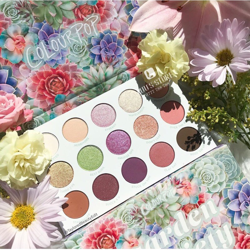 Bảng Phấn Mắt Colourpop Garden Variety